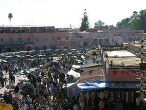 Markt in Marrakech